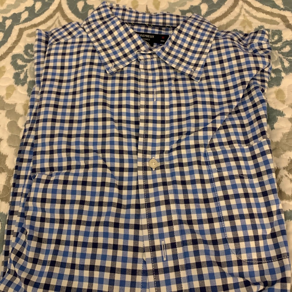 Men’s long sleeve button up